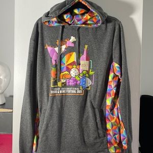 Disney Parks Epcot Food & Wine International Festival 2021 Hoodie in Size L